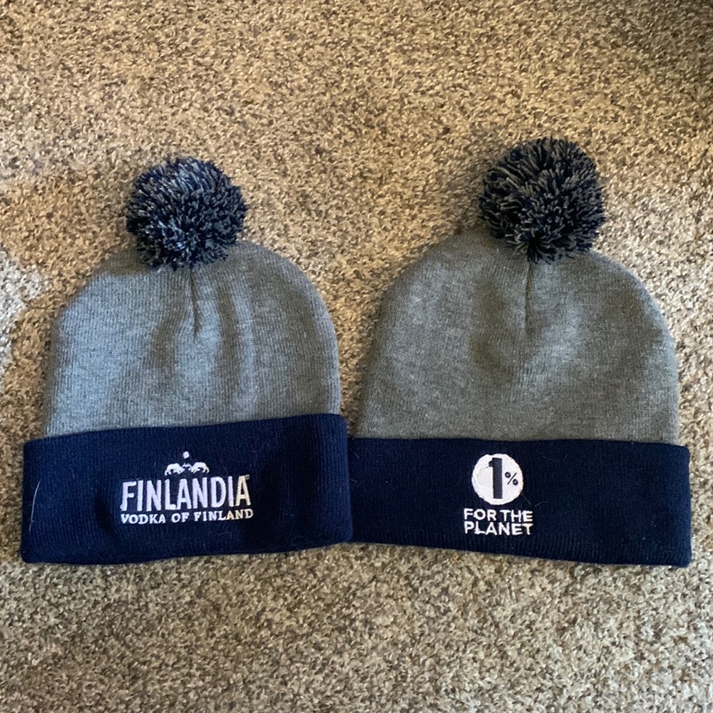 Finlandia branded beanie hat stocking cap